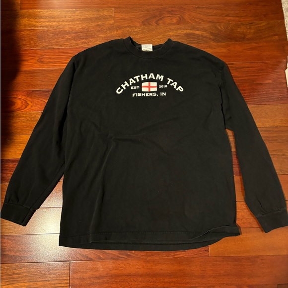 Chatham Tap black long sleeve tshirt - Picture 1 of 3
